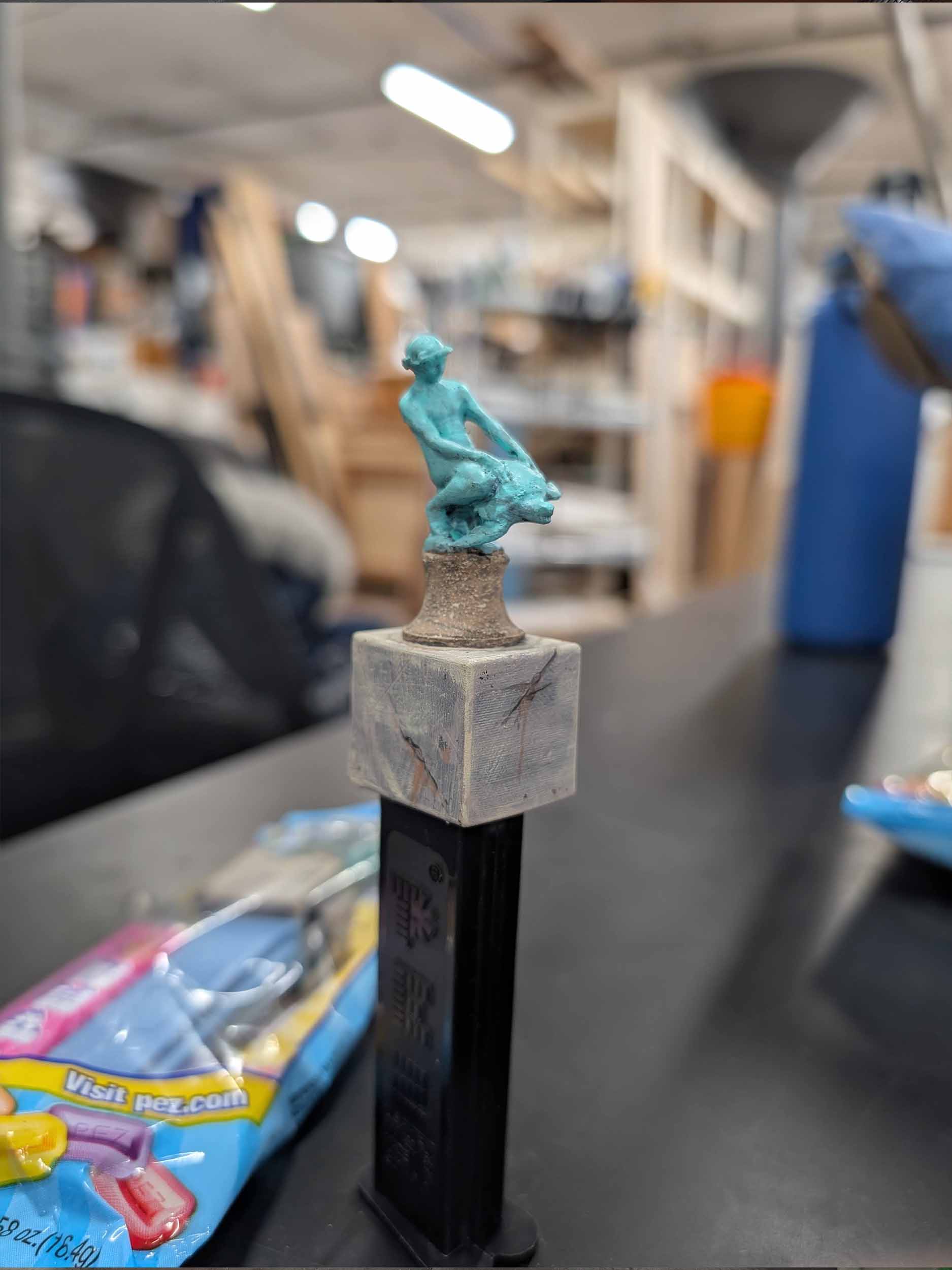 Eric's turtle boy pez