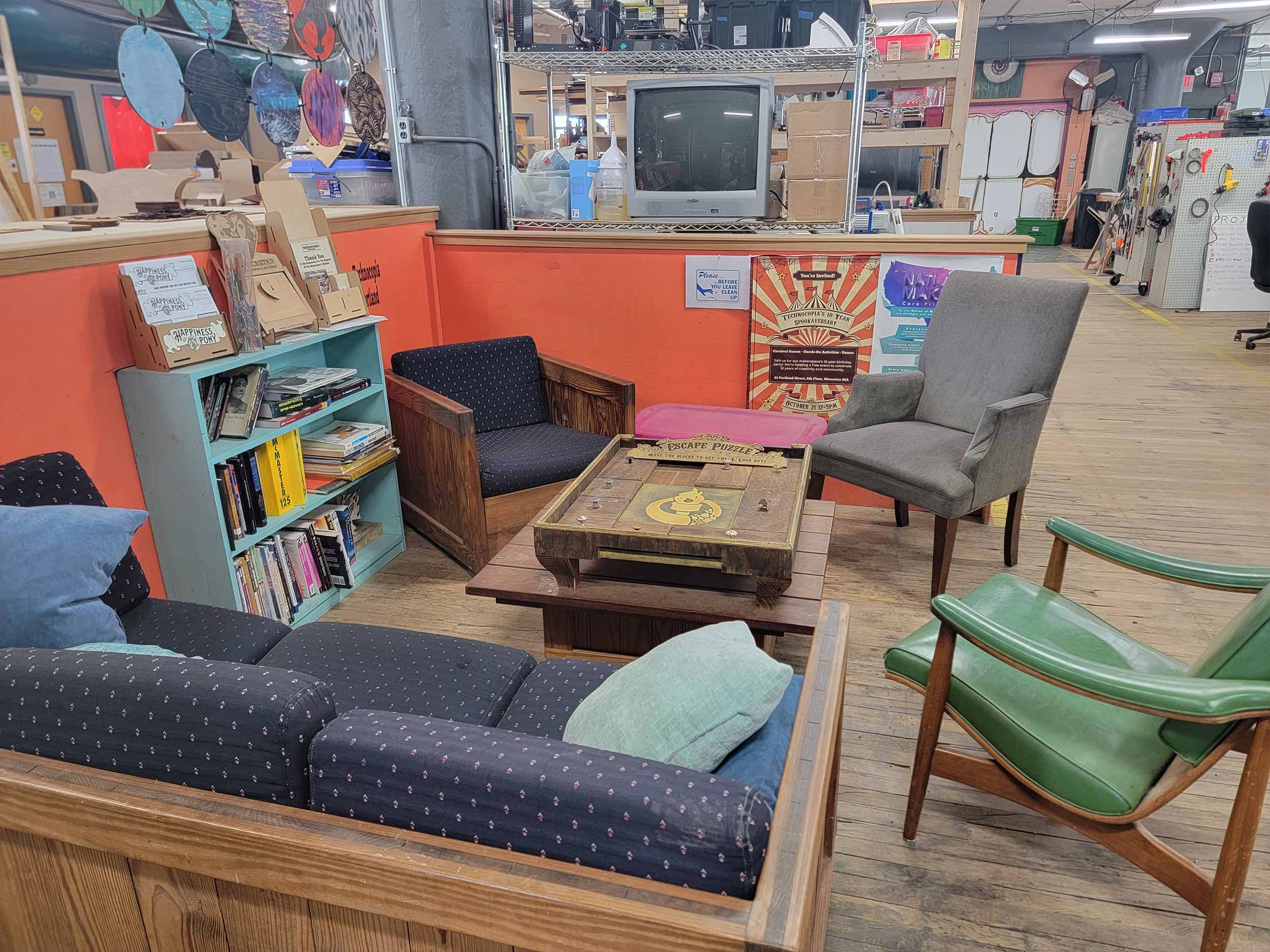 Reception Lounge at Technocopia