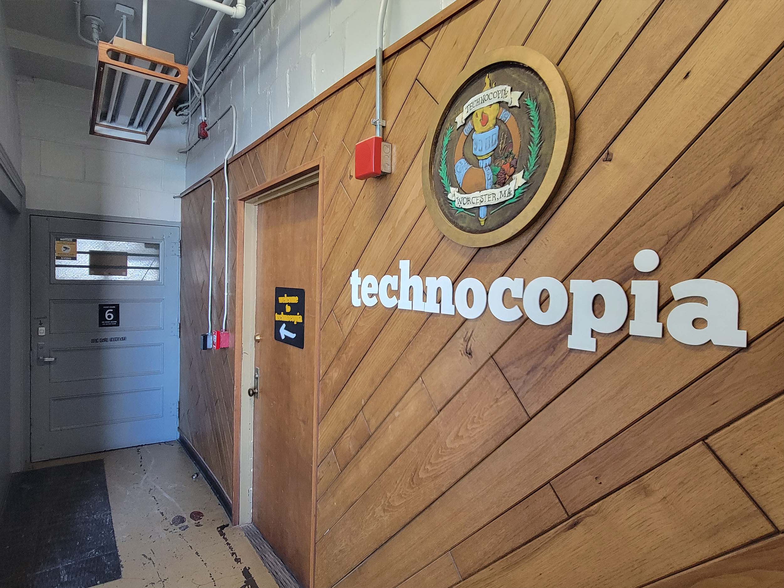 Technocopia Front Door